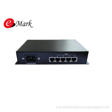 Poe Switch: 5 Ports with 4 Ports Poe, 100mbit Each Port